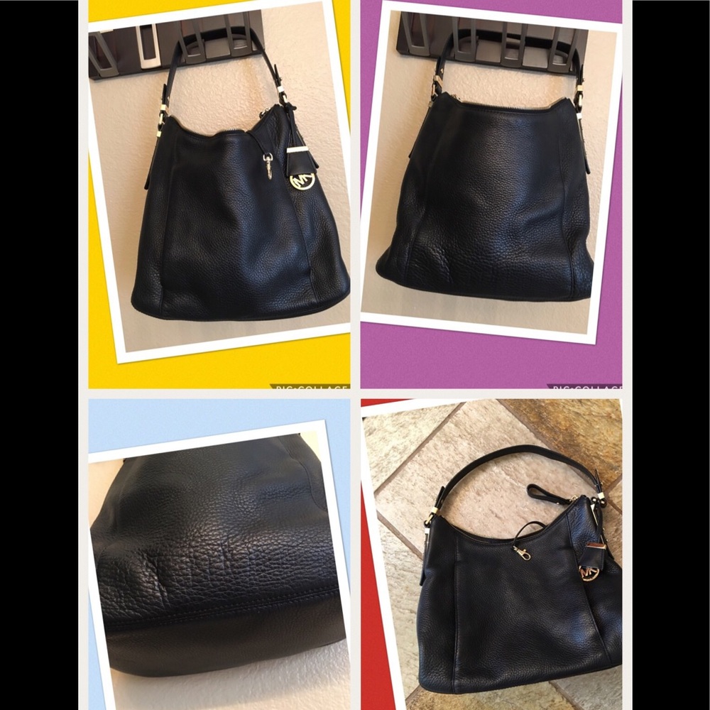 FREE SHIPPING MICHAEL KORS EVIE SOFT LEATHER PURSE - Picture 3 of 8